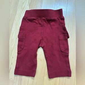kate quinn Kids Cargo pants in Deep Red